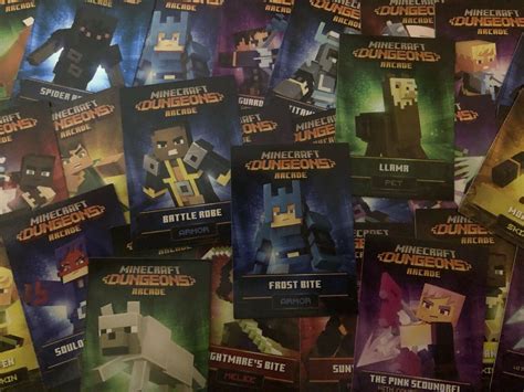 Minecraft Dungeons Arcade Cards: You Pick! - International Society of ...