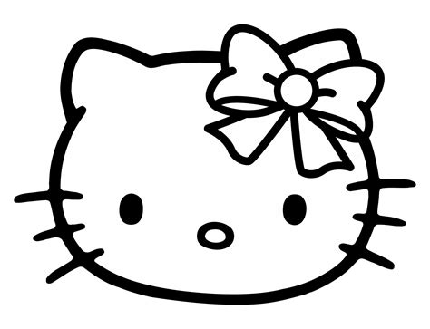 8 Best Free Printable Hello Kitty Face PDF for Free at Printablee