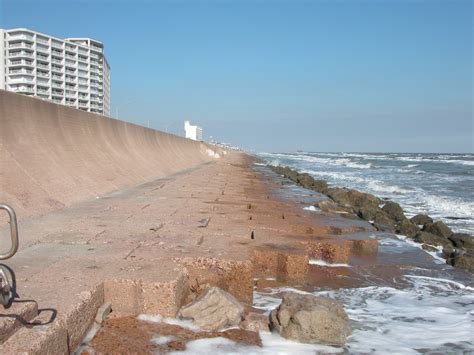 Seawall in Galveston - The Portal to Texas History