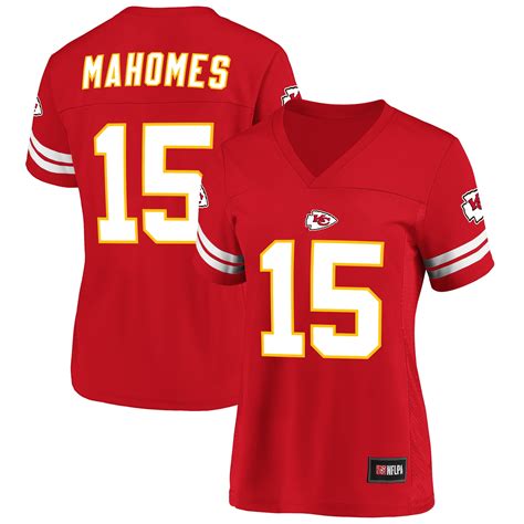 Women's NFL Pro Line by Fanatics Branded Patrick Mahomes Red Kansas ...