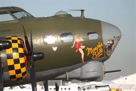 Nose art on Boeing B-17 Flying Fortress 'Sally B' | Ian Press | Flickr