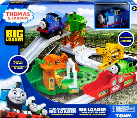 Thomas Friends Big Loader, Sodor Delivery Motorized Toy Train Set - Mr ...