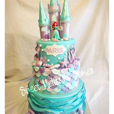 Little Mermaid Cake - CakeCentral.com