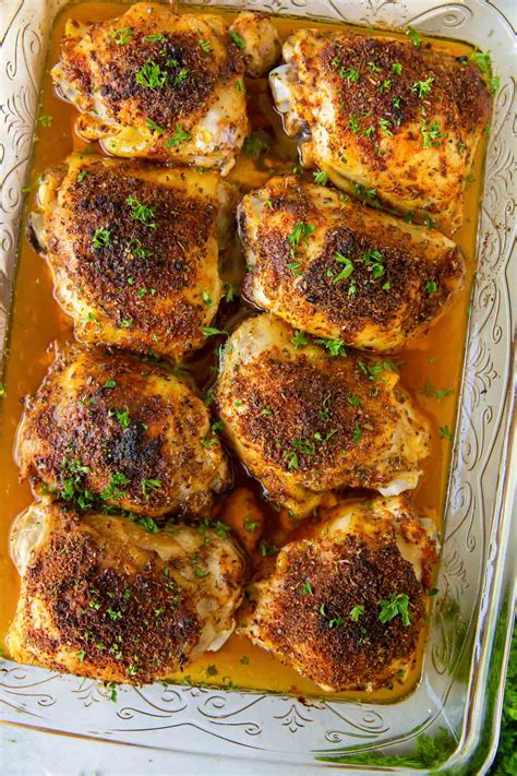 Best Baked Chicken Thighs Recipe