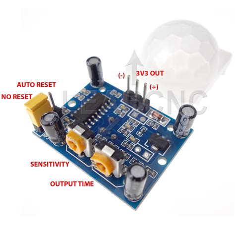 HC-SR501 PIR Motion Sensor Module Arduino Raspberry Pi ESP8266 | eBay