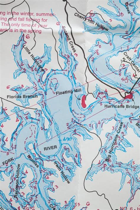 Localwaters Center Hill Lake Maps Boat Ramps