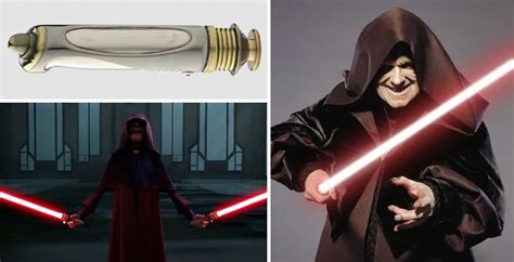 Palpatine Lightsabers (Darth Sidious Lightsabers) | Lightsaber Profile ...