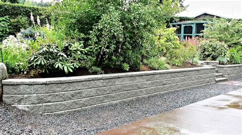 How To Build A Concrete Block Retaining Wall - Encycloall