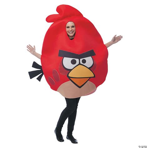 Adult Angry Birds Red Bird Costume - Discontinued