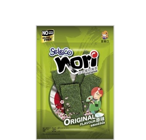 Nori Seaweeds Snacks (No MSG) 36g | CLT Enterprise