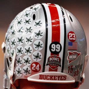 Ohio state football helmet stickers |Daily Pictures