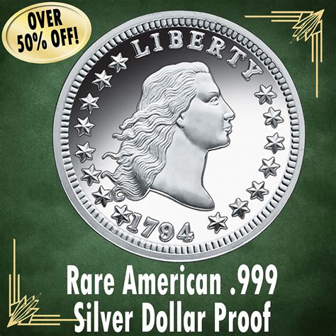 1794 Flowing Hair Silver Dollar Proof - Introductory Discount