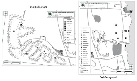 Cayuga State Park Map