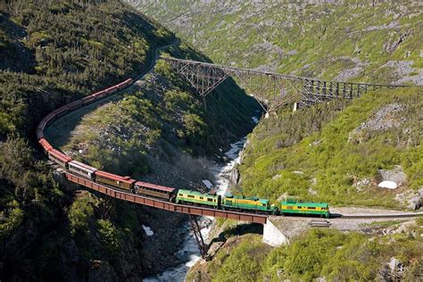 White Pass and Yukon Route, Alaska, USA | Train route, Train journey, Train