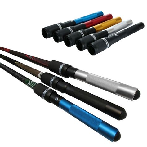 12 inch aluminum pool cue long stick extension push on telescopic ...