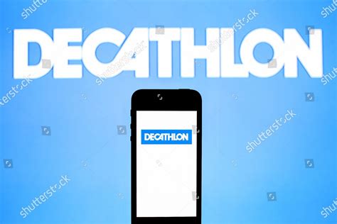 This Photo Illustration Decathlon Logo Seen Editorial Stock Photo ...