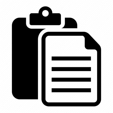 Clipboard, document, file, paste icon - Download on Iconfinder