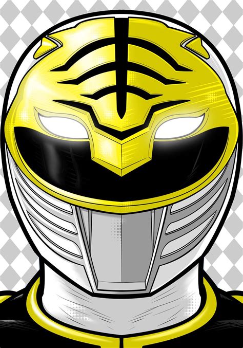 white ranger helmet drawing - fordtransitconversionvanforsale