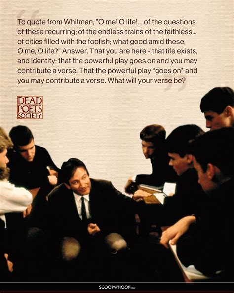 15 Inspiring Dead Poets Society Quotes | 15 Robin Williams 'Dead Poets ...