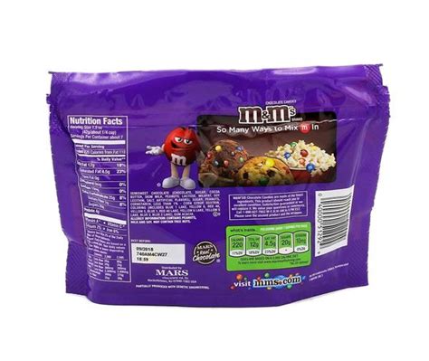 Dark Chocolate Mms Nutrition Facts - Nutrition Pics