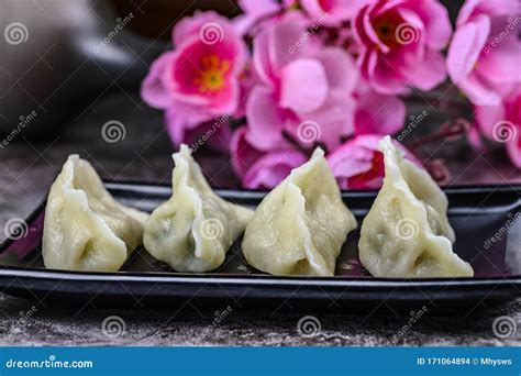 Dumplings in Chinese New Year Stock Photo - Image of festive, dumplings ...