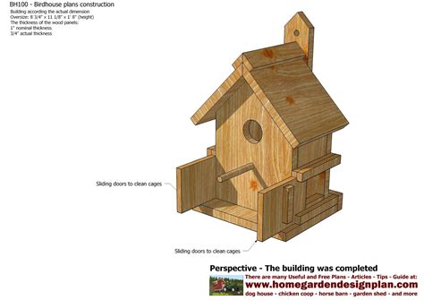 Bird House Plans Youtube PDF Woodworking