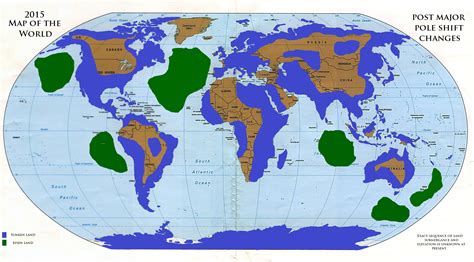 Us Map After Pole Shift