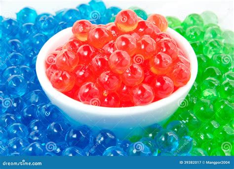 Colorful Jelly balls. stock image. Image of decorative - 39382017