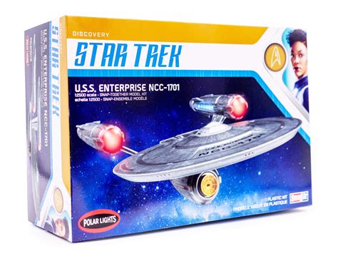 Buy Polar LightsStar Trek Discovery USS Enterprise - 1/2500 Scale Snap ...