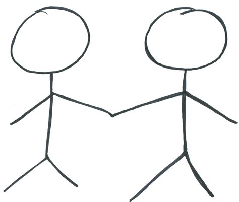 Stick Figure Holding Hands - ClipArt Best