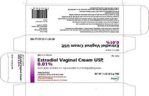 Estradiol Vaginal Pictures, Images, Labels | Healthgrades | (estradiol ...