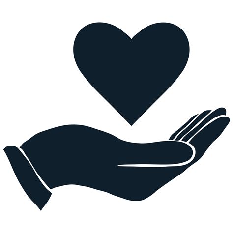 Donation clipart hand heart, Donation hand heart Transparent FREE for ...