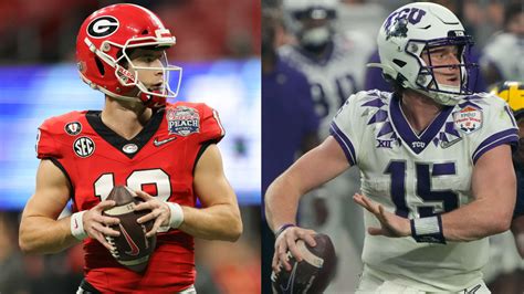 Georgia, TCU advance to 2023 College Football Playoff National ...