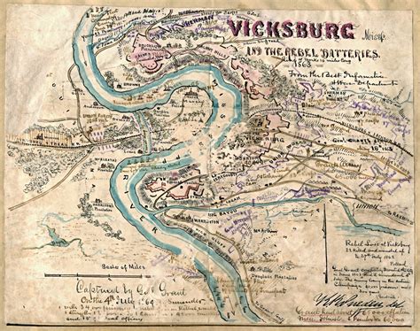 1863 Vicksburg Mississippi Civil War Map | Art, Vicksburg, Art prints