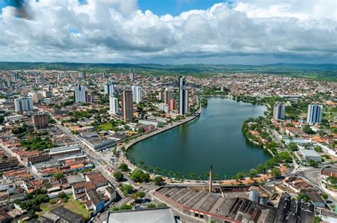 Premium Photo | Aerial view of the city of campina grande paraiba brazil