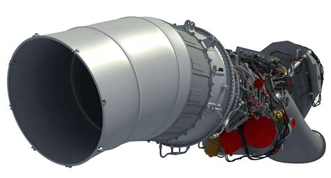 Europrop TP400-D6 Turboprop Engine (Airbus A400M) 3D Model by 3D Horse