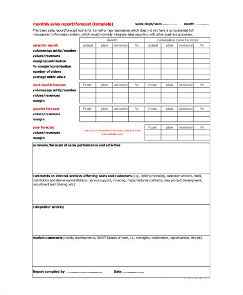 3 Year Sales Forecast Template For Your Needs