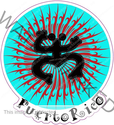 Puerto Rico Taino Coqui Sticker w/ FREE SHIPPING! | Caribbean Trading