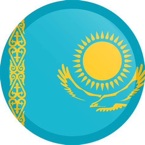 Kazakhstan flag vector - Country flags