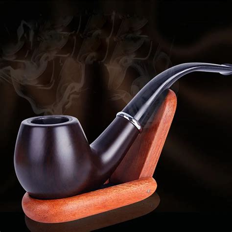 ISHOWTIENDA 2019 New Retro Enchase Durable Resin Smoking Pipe Tobacco ...