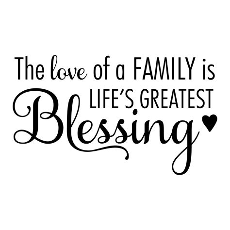 The Love of A Family Wall Quotes™ Decal | WallQuotes.com