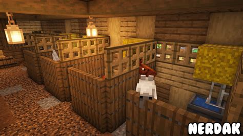 Minecraft Barn Interior