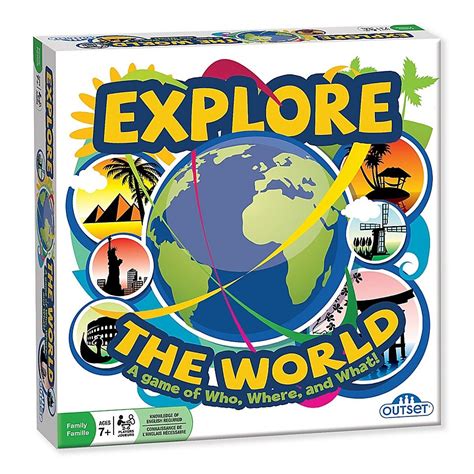 Outset Media Outset Explore The World Board Game - Have interactive fun ...