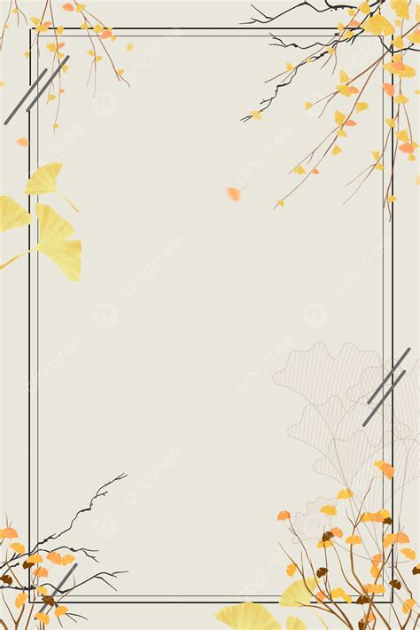 Autumn On New Minimalist Poster Background Template, Autumn, New ...