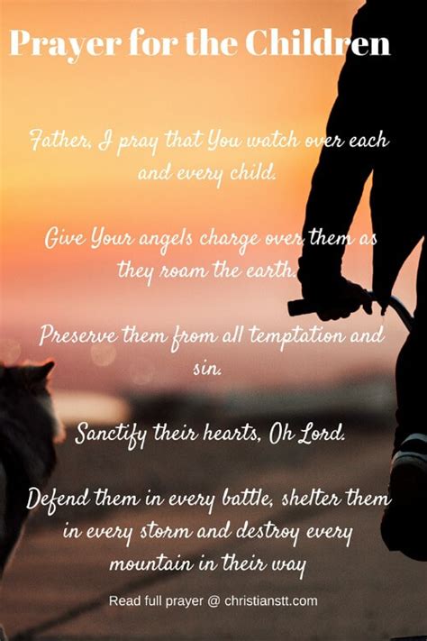 Powerful Prayer Of Protection For The Children - ChristiansTT