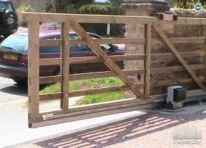 Diy Sliding Wood Fence Gate - WoodWorking Projects & Plans