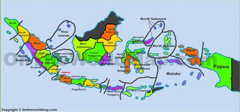 Printable Map Of Indonesia - Printable Maps