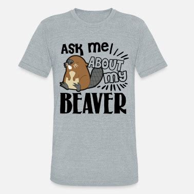 Shop Funny Beaver T-Shirts online | Spreadshirt