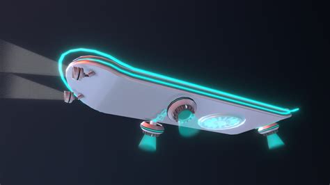 Futuristic Hoverboard