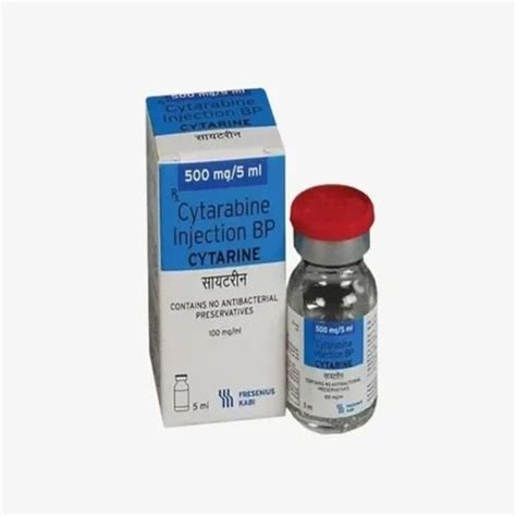 Cytarabine Injection 500mg, Packaging Size: 20 ml at Rs 1700/vial in Nagpur